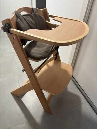 Trona evolutiva madera