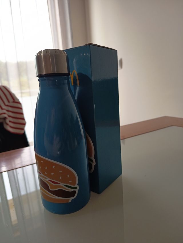 Garrafa térmica McDonald's - Azul