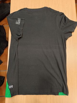 Camiseta G-Star RAW | Negra-Verde