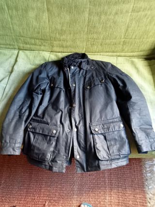 Chaqueta Barbour negra, talla S