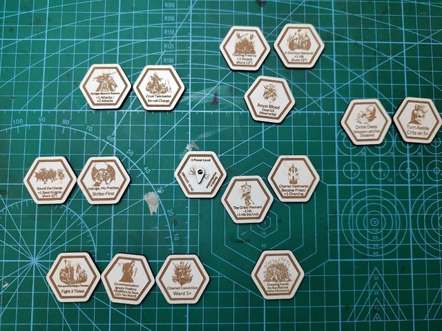 Tokens Flesh Eaters Court / Cortes Comecarnes