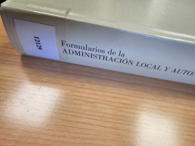 Formularios de la administración local y autonómic