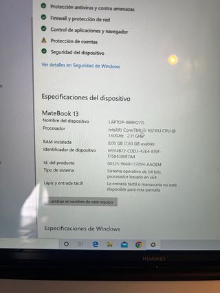 Huawei Matebook 13