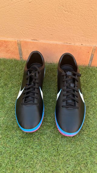 Botas Nike Fútbol - Negras/Azules