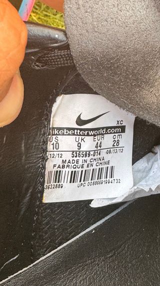 Botas Nike Fútbol - Negras/Azules