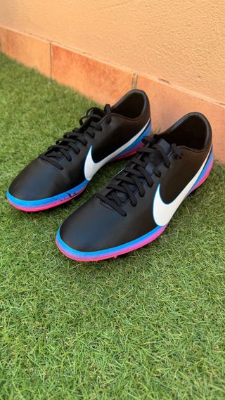 Botas Nike Fútbol - Negras/Azules