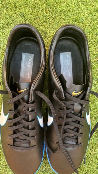 Botas Nike Fútbol - Negras/Azules