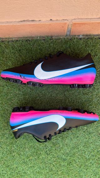 Botas Nike Fútbol - Negras/Azules