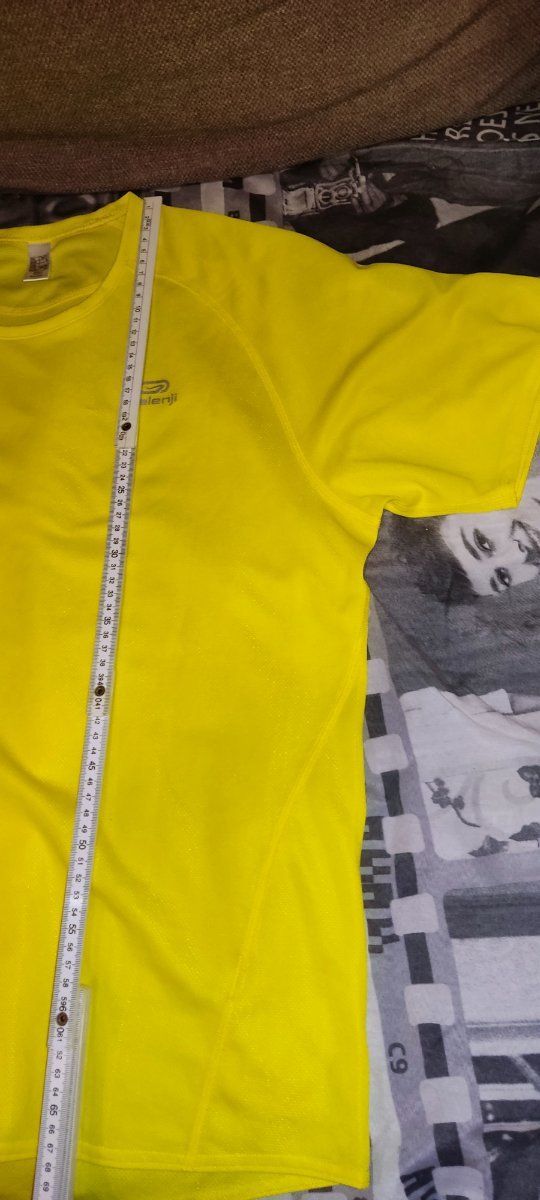 Camiseta Kalenji técnica L amarilla
