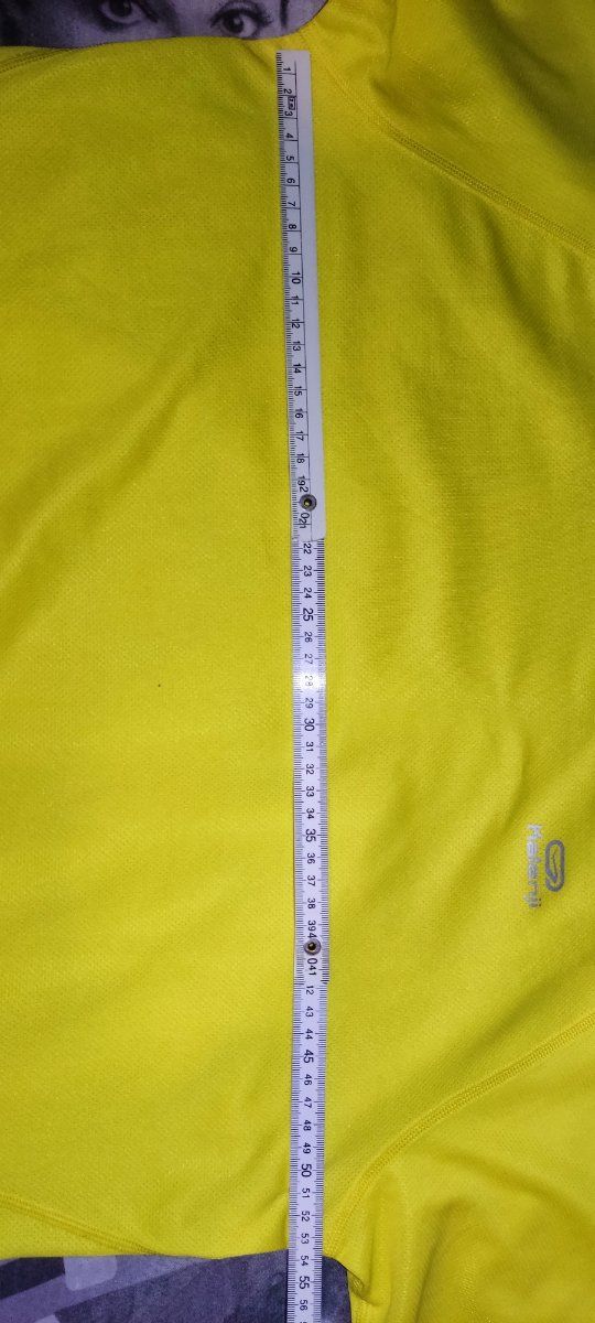 Camiseta Kalenji técnica L amarilla