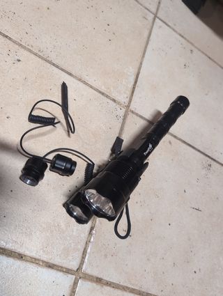 Linternas Caza Trustfire y ultrafire 