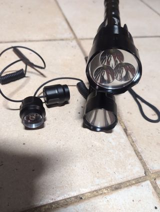 Linternas Caza Trustfire y ultrafire 