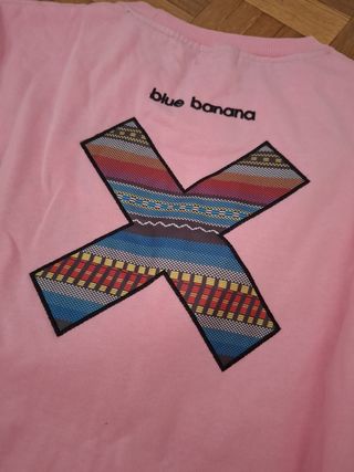 Sudadera rosa blue Banana