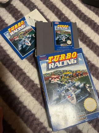 NES Turbo Racing - Completo