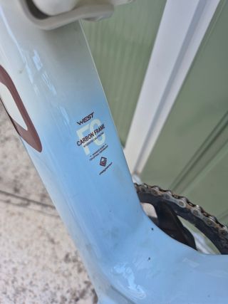 Megamo West Gravel - Bicicleta gravel Blanca