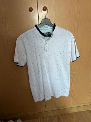 Polo INSIDE blanco - talla M