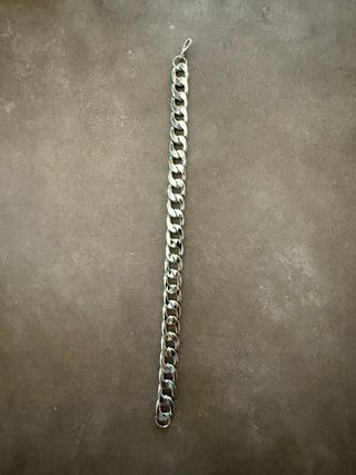 Pulsera acero - Cadena cubana