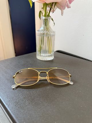 Ray-Ban Occhiali da Sole - Marroni/Oro