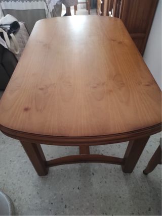 Mesa comedor madera extensible
