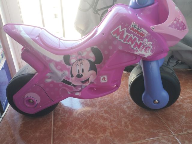 Moto Minnie sin pedales