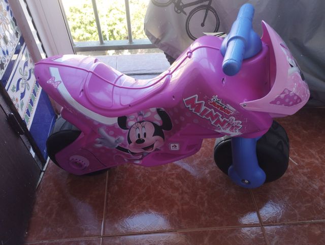 Moto Minnie sin pedales