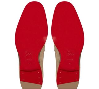 Mocasines Christian Louboutin Beige