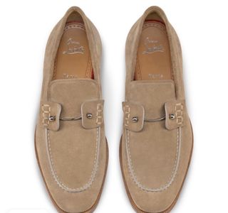 Mocasines Christian Louboutin Beige