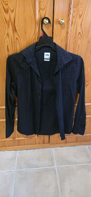 Camisa Zara negra - Talla S