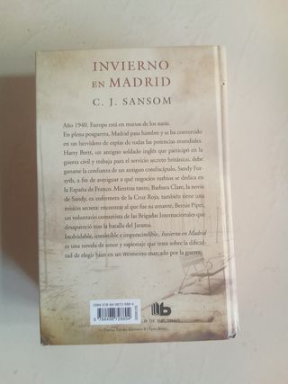 Novela "Invierno en Madrid"