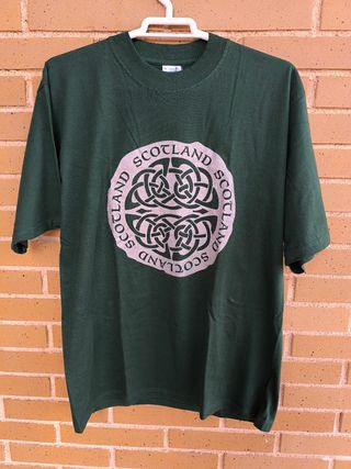 SOLO en MANO: Camiseta Scotland talla M