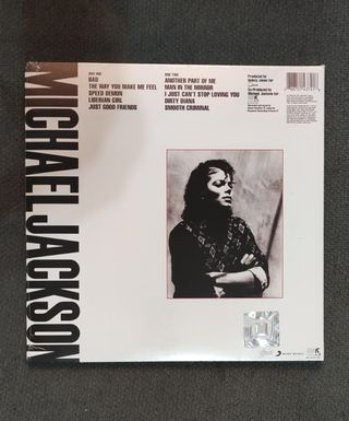 Vinilo Michael Jackson BAD