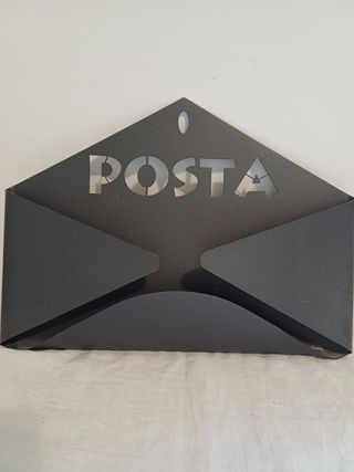 Cassetta Postale Metallo - Nera