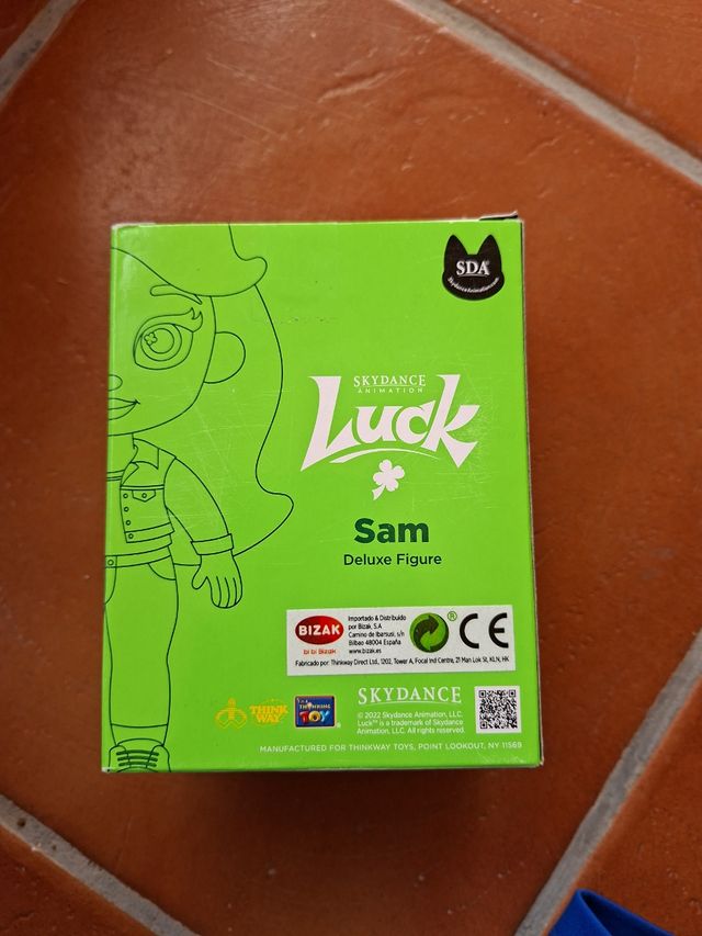 Figura Sam de la película Luck