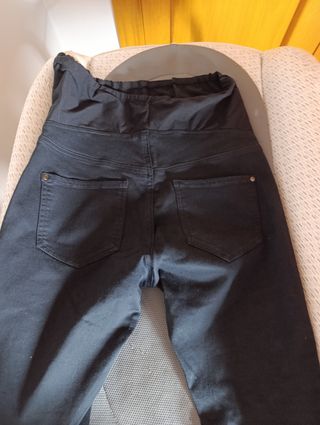 Pantalones premamá negros