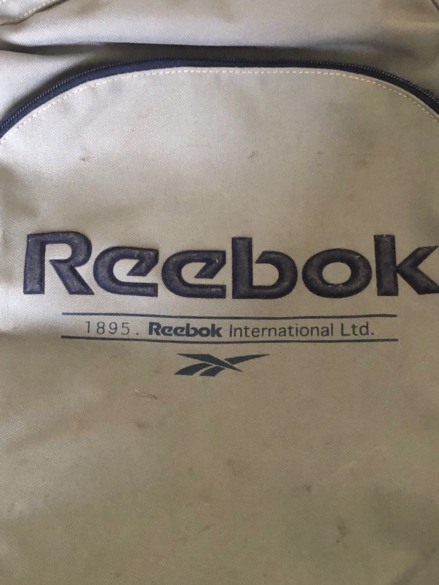 Mochila Reebok gris-azul