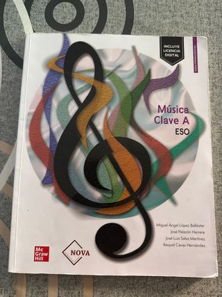 Música Clave A ESO - Libro Música