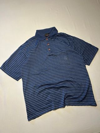 Polo Paul & Shark blu a righe tg.L
