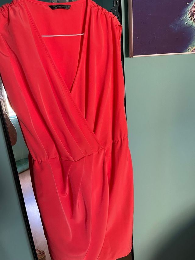 Vestido SARTELANCO coral M