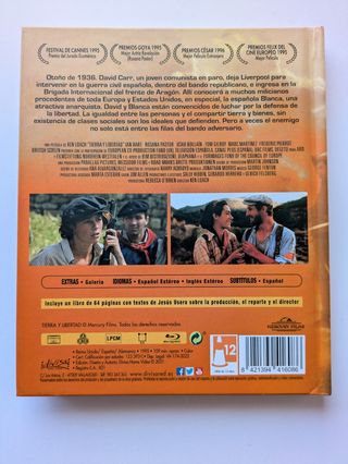 Tierra y Libertad Blu-ray + Libro