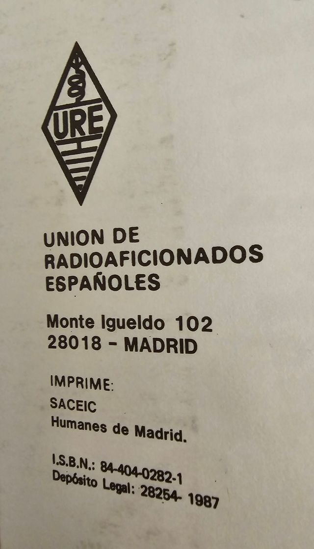 Apuntes exámenes radioaficionados