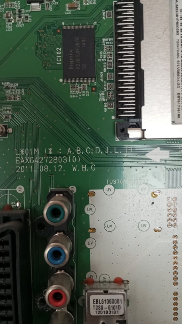 Set di parti TV LG 37LV3550 - Ricambi originali