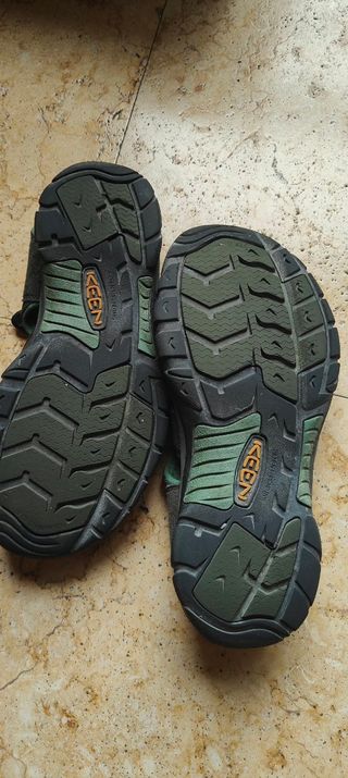 Sandali  trekking pelle e tessuto KEEN Clearwater