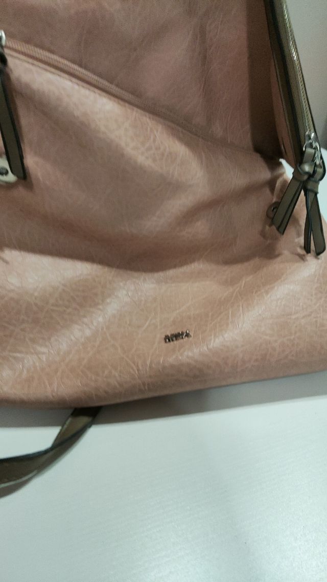 Bolso bandolera rosa