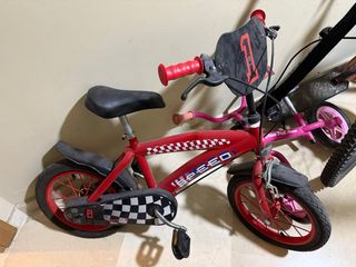 Bicicleta niño 12" roja