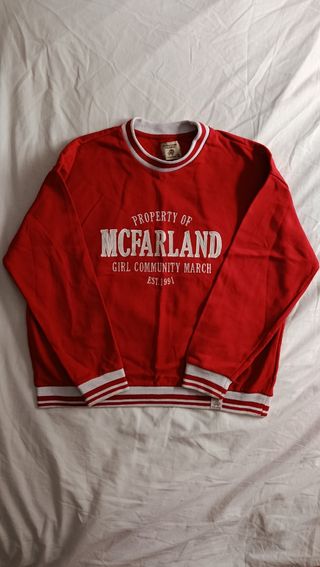 Sudadera roja