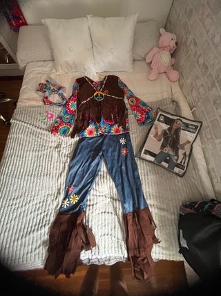 Disfraz hippie 70s