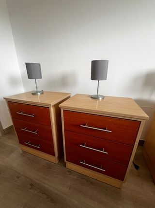 Mesitas noche - 2 uds. madera