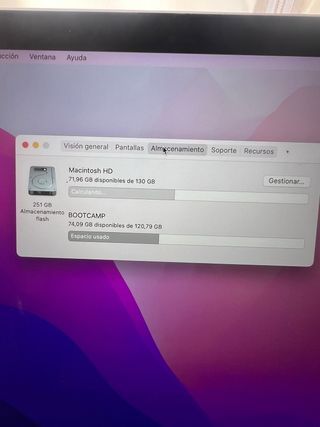 MacBook Pro 16gb 256ssd negociable 