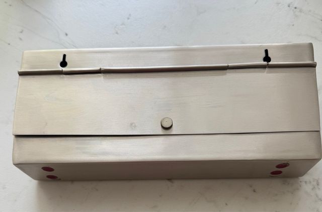 Reloj triple huso horario en acero