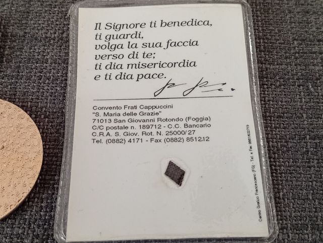 Ciondoli religiosi Padre Pio - Madonnina